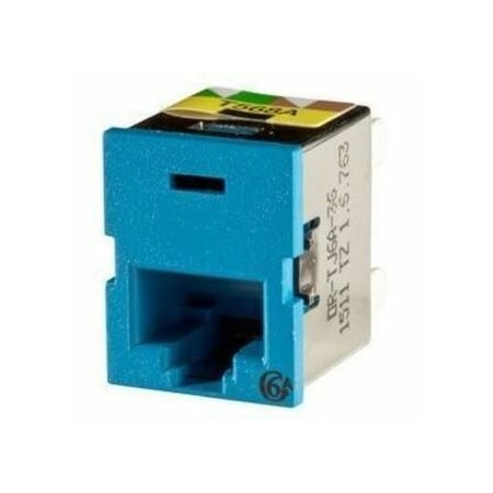 Ortronics 1-PORT MOD JACK 110 8W8P UTP, T568A/B CAT6A IP10 CLARITY10G TJ6A-36