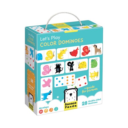 Banana Panda Lets Play Color Dominoes, Age 2+ 49166