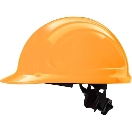 North Type I, Cap Style Hard Hat w/HDPE Shell, 4-Point Textile Suspension and Wheel Ratchet Adj. N10R020000
