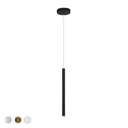 Eurofase Navada Contemporary LED Pendant, 1-Light, 250 Lumens, Antique Brass/Antique Brass 34164-044