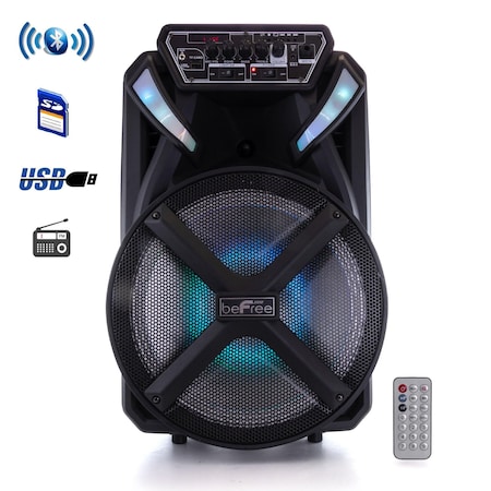 Befree Sound 12 Inch BT Portable Rechargeable Party Speaker BFS-2019