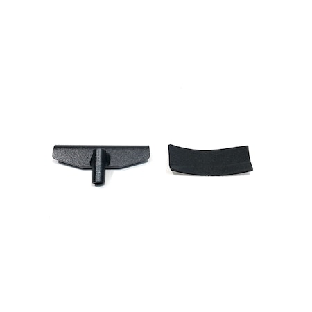 Exposed Rack For Use With For Jeep Wrangler Doors that need a shorter Bracket 8-00-9793