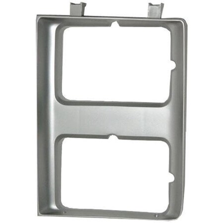Geared2Golf Left Hand Headlamp Door with Dual Rectangle Headlamp for 1985-1987 Chevy Pickup, Argent GE1843447