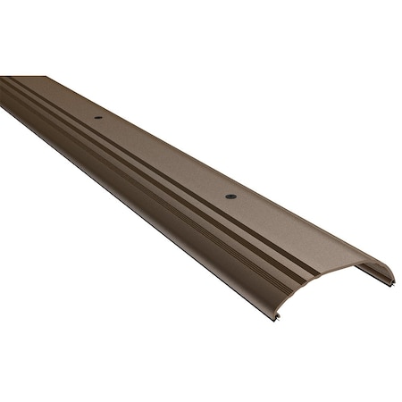 Pemko 36in 3ft x 4in x 1in Residential Saddle Threshold Mill Finish Dark Bronze Finish 219D36