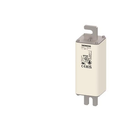 Siemens SITOR fuse size 2 250A aR 1000V dc/1250V VSI 1100V dc UL at MBC 7xIn screw 3NB1228-3KK15