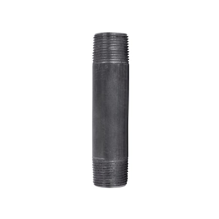 Stz Industries 3/4 in. MIP each X 3/4 in. D MIP Black Steel 4-1/2 in. L Nipple 300UP34X412