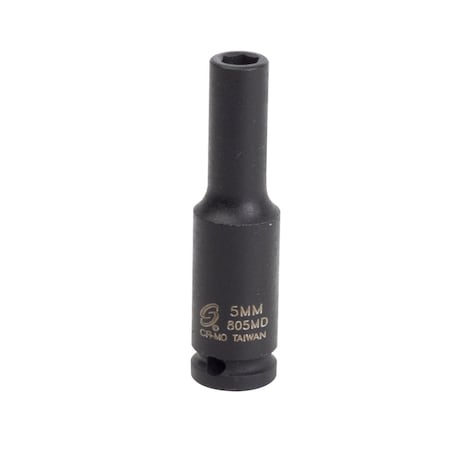 Sunex 1/4 in Drive 5Mm Deep Impact Socket 805MD