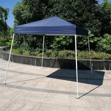 Grilltown 10 x 10 ft. Outdoor EZ Pop Up Tent Gazebo Canopy with Carry Bag - Blue GR422269