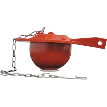 Keeney Mfg Universal 3'' Red Rubber Ball Flapper K833-3