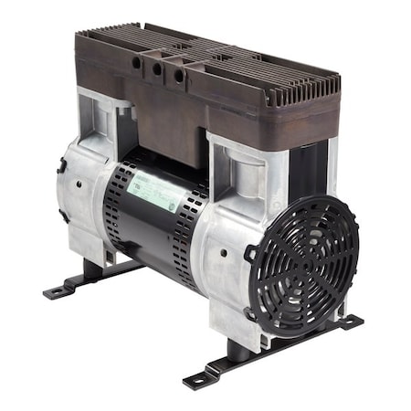 Gast Piston Air Compressor, 2 hp, 200-230V AC 120R689-PSP101-N800NX