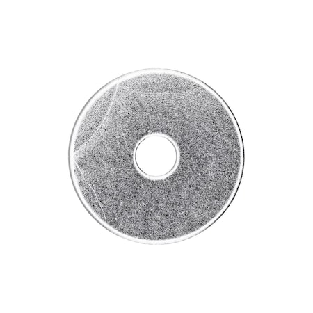Auveco Fender Washer 1/4in Bolt Size 1 1/4in O.D. Zinc, 100PK 2333