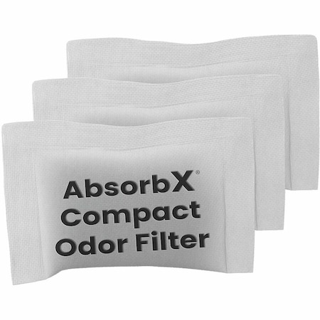 Hls Commercial 3-Pack Compact Odor Filters for Trash Can HLS08CF3