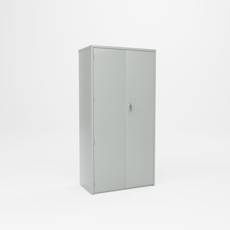 Pucel Heavy Duty Storage Cabinet, 36 in W x 72 in H x 19 in D, Light Blue HDSC-3672-19-4