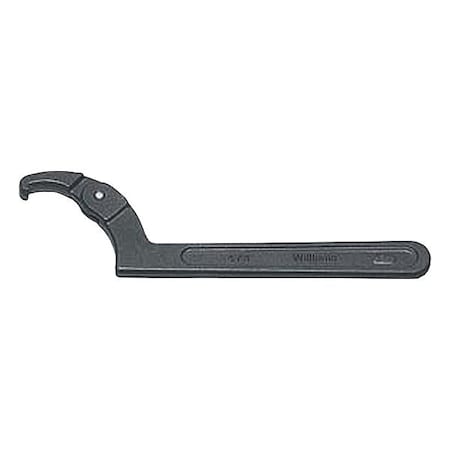 Williams Spanner Wrench, 1 1/4" to 3", Steel JHW472