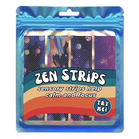 The Pencil Grip Zen Strips, Bumpy Space Set 5, 4-Piece Set, 6PK TPG-85806