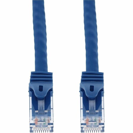 Add-On 5FT BLUE CAT 6A PVC ETHERNET CABLE SNAGLESS EASY BOOT RJ-45 M/M ADD-5FCAT6ASN-BE