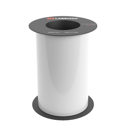 Labeltac Label Supply 8in x 75ft, White LT802-C