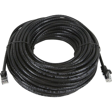 Monoprice Cat5E Utp Network Cable, 75 ft.Black 11364