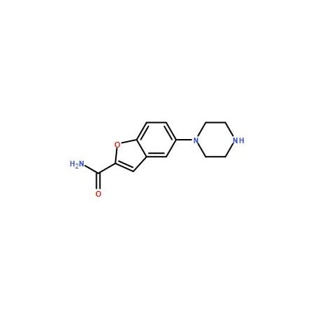 Ak Scientific 1-(2-Aminocarbonylbenzofuran-5-yl)piperazine (5g), CAS 183288-46-2 X3185-5g