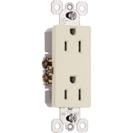 Nextgen 885LACC14 Premium Decorator Outlet, 15A, 125V, Light Almond NE570253