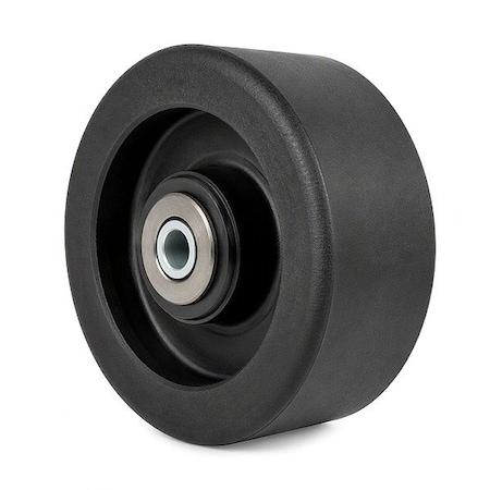 Zoro Select Caster Wheel, Nylon, 5 in., Up to 550 deg F 5VR58