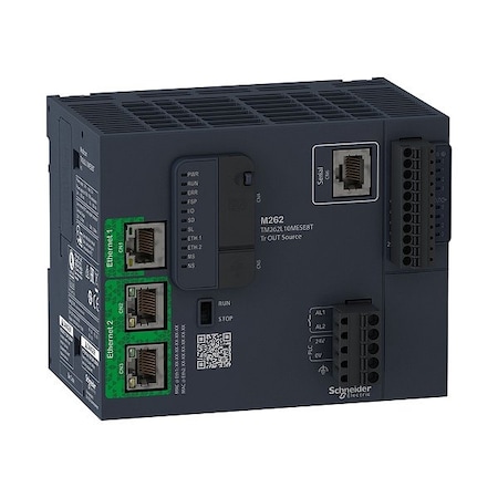 Schneider Electric Logic Controller, 24V DC TM262L10MESE8T
