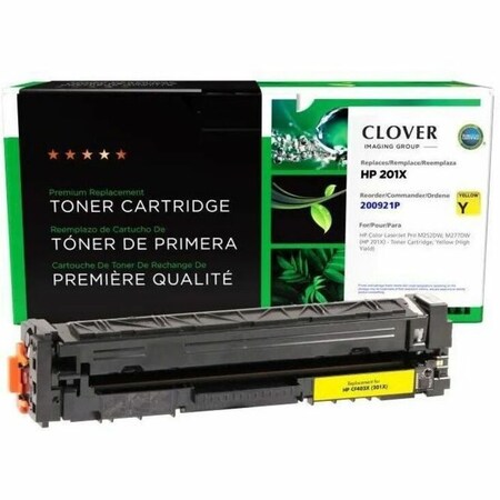 Clover Imaging Group Imaging Remanufactured High Yield Yellow Toner Cartridge 200921P