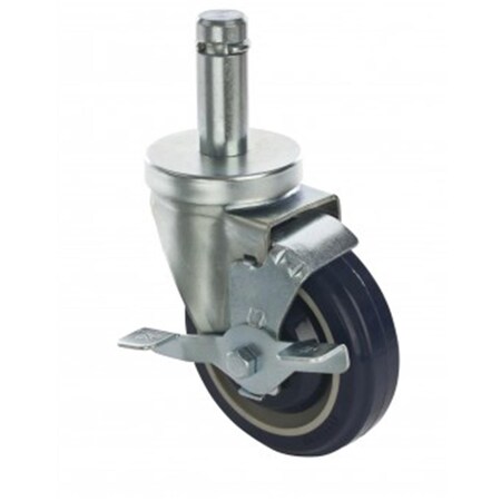 Focus Foodservice 4 PU STEM CASTERS with BUMPERS - SET 4, 4PK FSCAST4