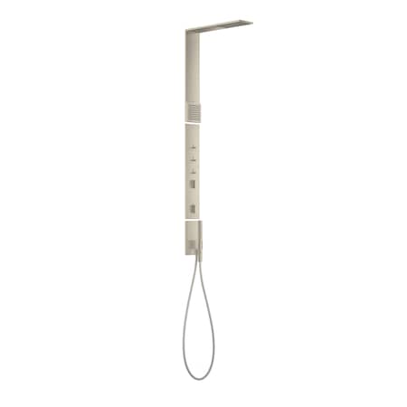 Axor ShowerComposition Shower Column Set, 1.75 GPM in Brushed Nickel 12785821