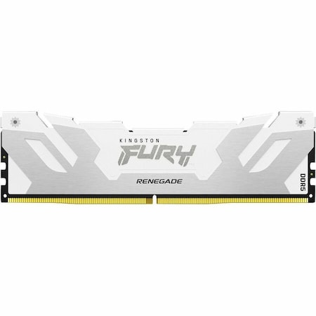 Kingston 32GB 6400MT/S DDR5 CL32 DIMM KIT OF 2 FURY RENEGADE WHITE XMP KF564C32RWK2-32