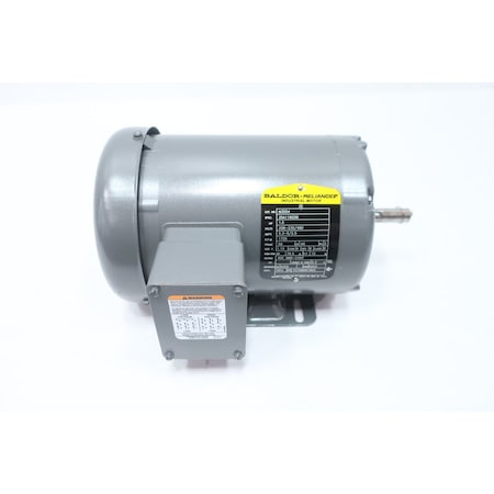 Baldor-Reliance AC MOTOR 208-230/460V-AC 1725RPM 1-1/2HP 3PH 56 M3554