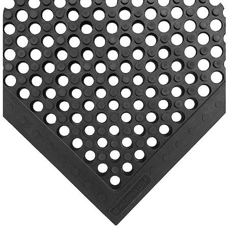 Wearwell LockSafe(R) Heavy Duty Open Grid 587.34x3x3NBRBK
