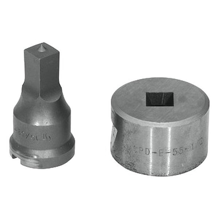 Edwards Square Punch & Die Set ED9-PDSQ15/32