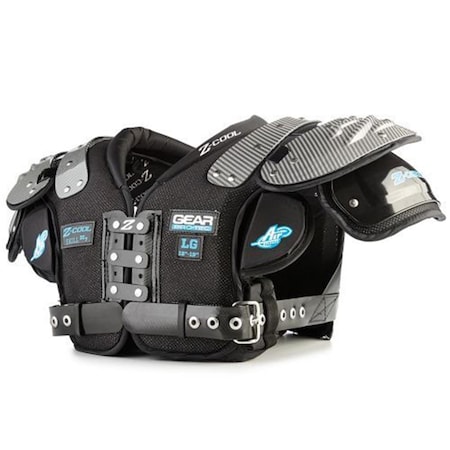 Bookazine Z-Cool Adult ZC7 Skill Shoulder Pads, Large TI3753903