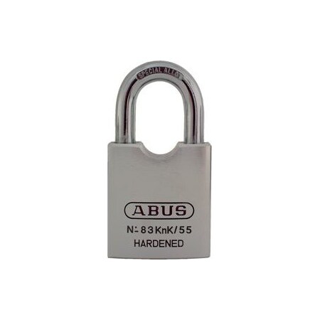 Abus Lock Co Key-in-Knob Brass Padlock 83KNK/55-W/ADAPTERS