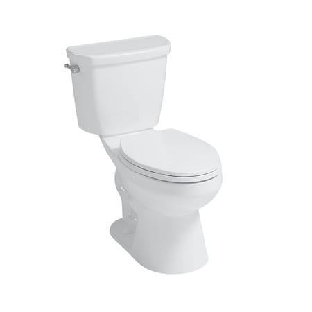 Craft And Main Elongated Toilet, Easley Flush Guard, 2Pcs TL-5800AF-EW