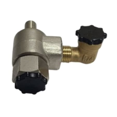 Speedaire Swivel, 90 Deg., Brass, 1/2 in FNPT Inlet 42PC73