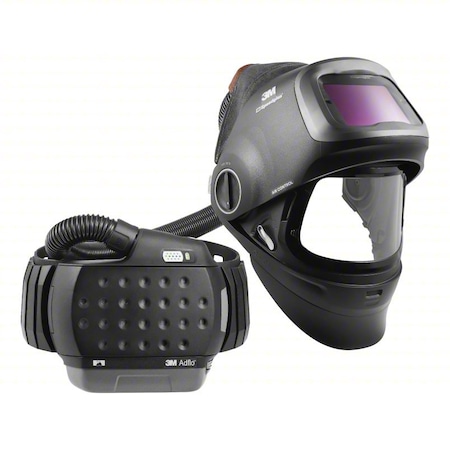 3M Welding Helmet, Black, Magenta Lens 46-1101-30TW