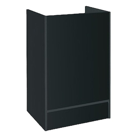 Specialty Store Services Retail Counter, Black, 38 in H, 24 in W 3443BK