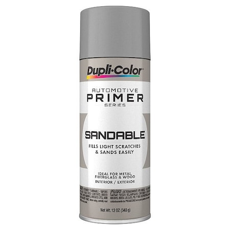 Dupli-Color Automotive Primer, Light Gray, 12 oz EDAP16887