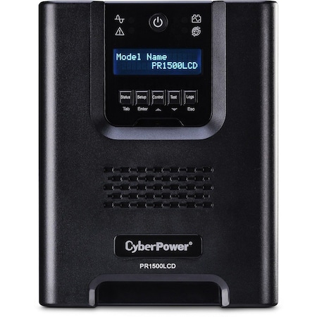 Cyberpower CYBERPOWER SMART APP SINEWAVE UPS 1500VA 1050W MINI-TOWER WITH NETWOR PR1500LCDN
