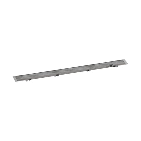 Hansgrohe RainDrain Rock Trim Flex 31 1/2" Cut to Size and Tileable in Nature Stone 56031001