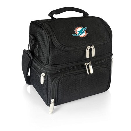 Picnic Time Family Of Brands NFL Miami Dolphins - Pranzo Lunch Bag Cooler with Utensils 512-80-175-174-2