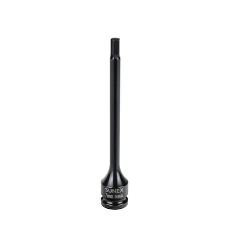 Sunex 1/2 in Dr Impact Hex Socket 6 in Long 7Mm 26492L