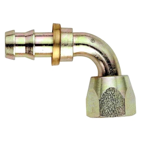 Aeroquip FBM1441 4 AN 90 deg Swivel Elbow Flare Fitting AERFBM1441