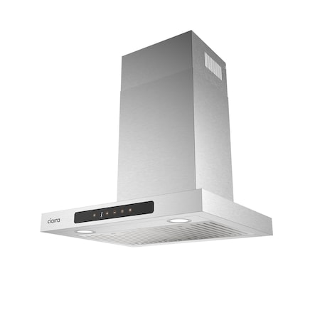 Wrightmaster 24 in. 450 CFM Vent Wall Mount Range Hood in Stainless Steel ZR-S60102