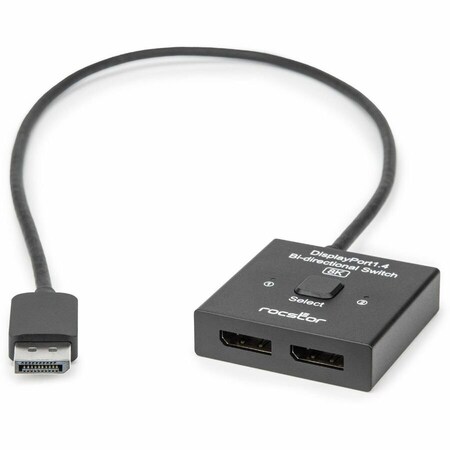 Rocstor PREMIUM 2X1 8K/4K DISPLAYPORT Y10A336-B1