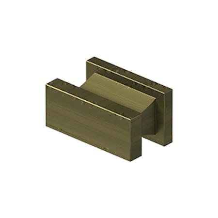 Deltana Anvil Contemporary Cabinet Knob Antique Brass AN138U5