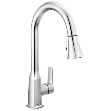 Peerless 10.75 in. Ezra Single-Handle Pull-down Kitchen Faucet P7971LF