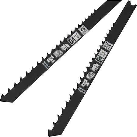 Do It Best U-Shank 3-5/8'' 5/10 TPI General Purpose Jig Saw Blade, 2PK QJDIB-JSU-012